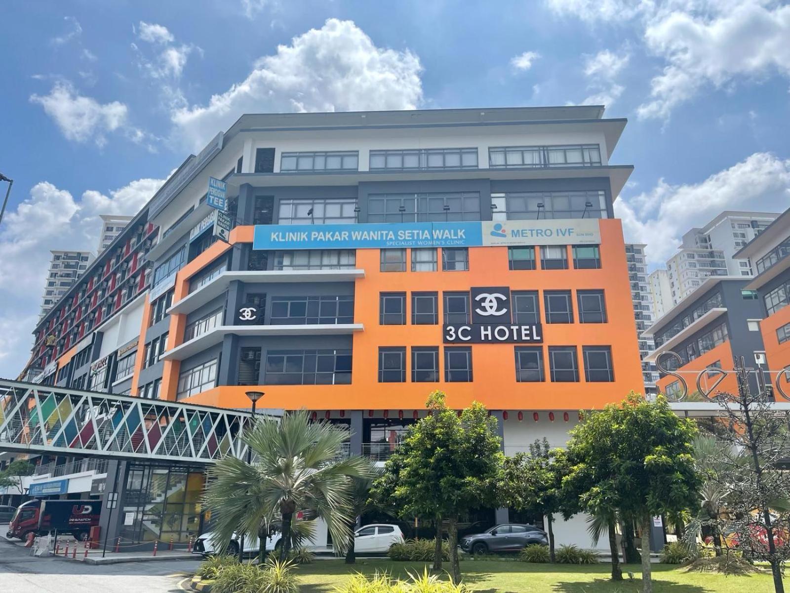 3C Hotel Setia Walk Puchong Buitenkant foto