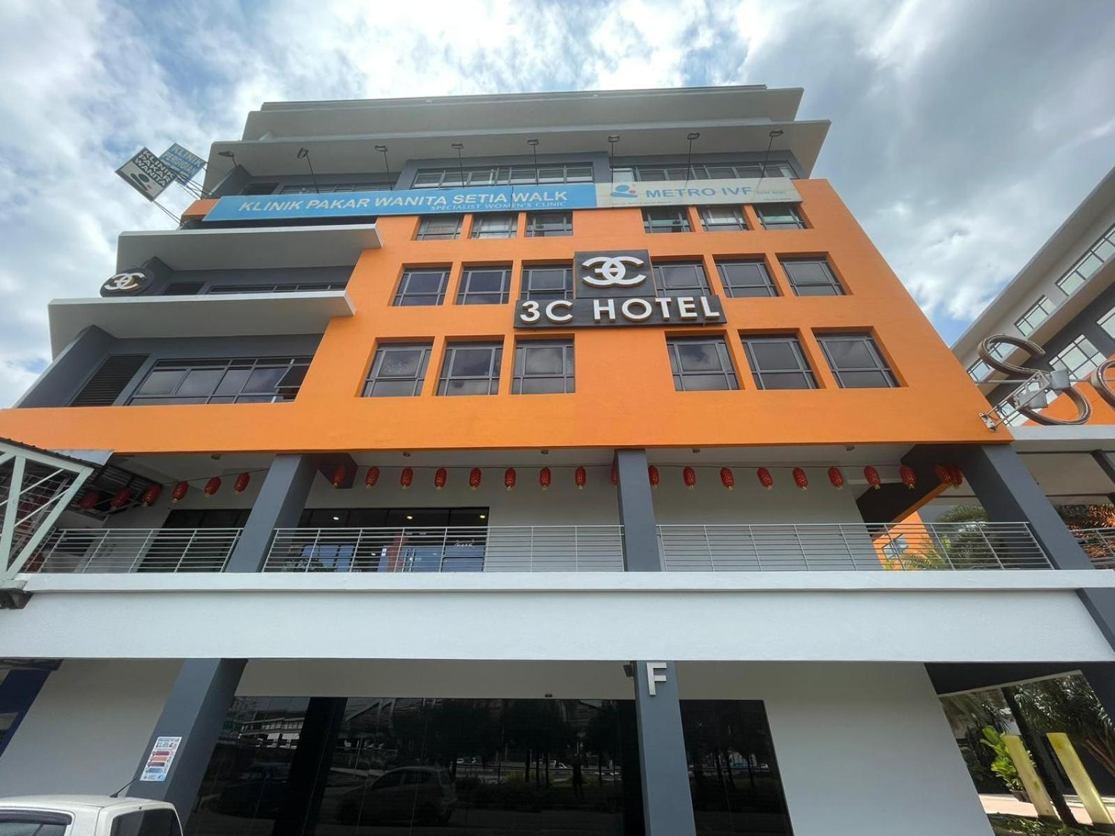 3C Hotel Setia Walk Puchong Buitenkant foto